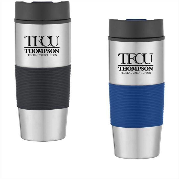 DH5785 18 Oz. Stainless Steel Gripper Bottle With Custom Imprint